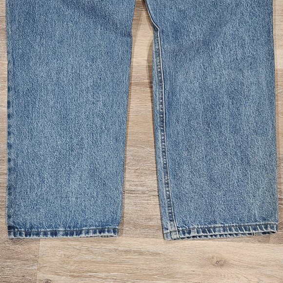 Carhartt B18-STW 40x30 Traditional Fit Blue Denim Jeans 100% Cotton - Picture 8 of 8